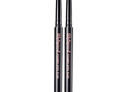 LILYBYRED  Starry Eyes Nine to Nine Slim Gel Eyeliner 0.14g, Matte Black, 2 Count