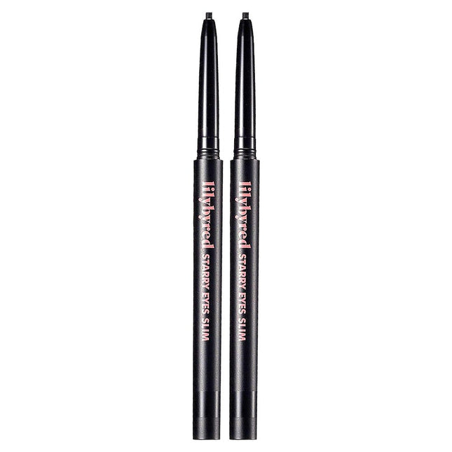 LILYBYRED  Starry Eyes Nine to Nine Slim Gel Eyeliner 0.14g, Matte Black, 2 Count
