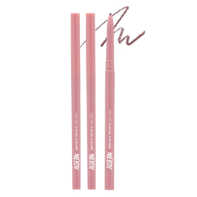 MERGE  The First Slim Gel Eyeliner, GS7 Mauve Fancy, 2 Pack