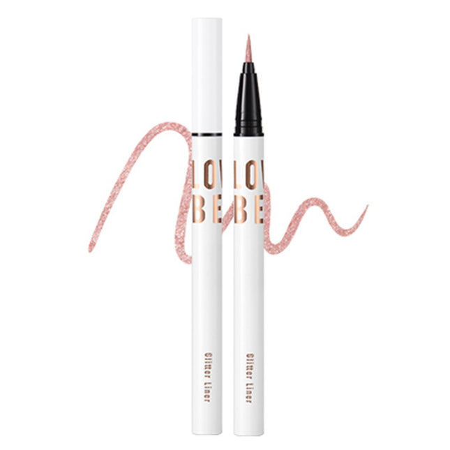 TONYMOLY  Aegyo Beam Glitter Liner 0.5g, 02 Rose Gold, 1 count