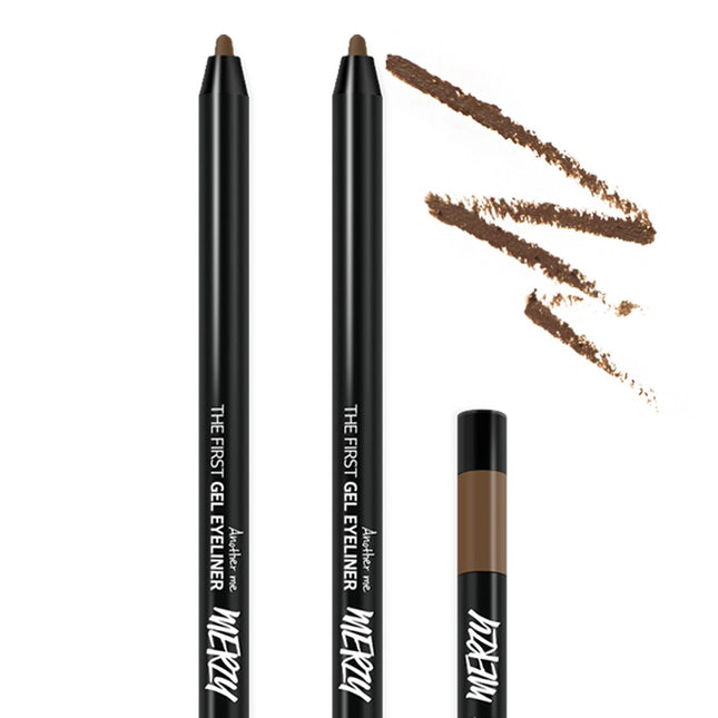 MERGE  THE FIRST GEL EYELINER 0.5g Soft Brown 2ea