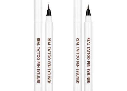 LIR REAL TATTOO EYELINER  0.8ml, 02 Deep Brown, 2pcs