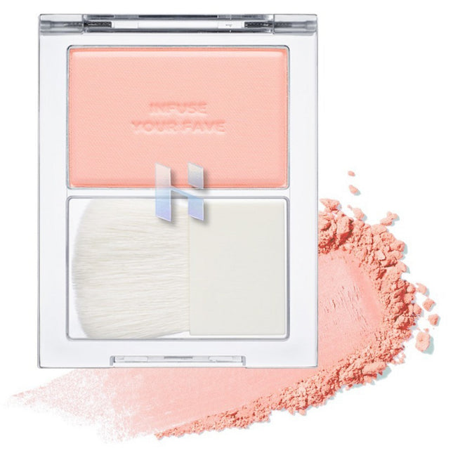 HOLIKA HOLIKA Holika Holika My Fav Infusing Blush 5.5g, 08 Fuzzy, 1 Piece