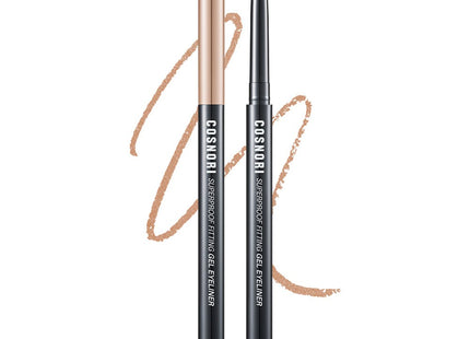 COSNORI  Superproof Fitting Gel Eyeliner Pencil 0.13g, 1 Count, 12 Mute Beige