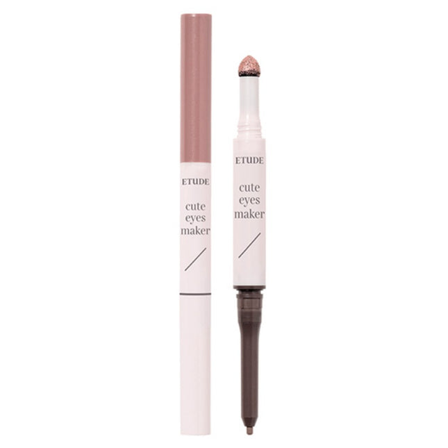 ETUDE Etude Aegyo Sal Maker Liner 0.1g + Glitter 0.5g Set, Champagne Nude, 1 Count