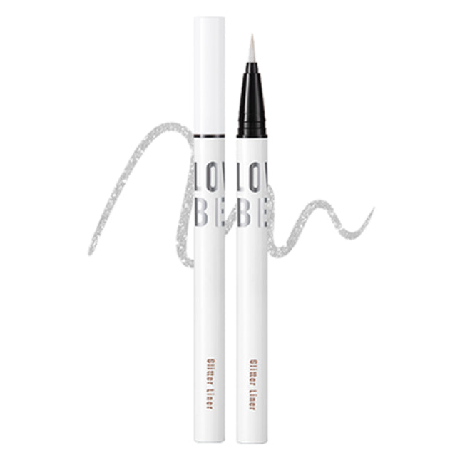 TONYMOLY Aegyo Beam Glitter Liner 0.5g, 01 White Gold, 1 piece