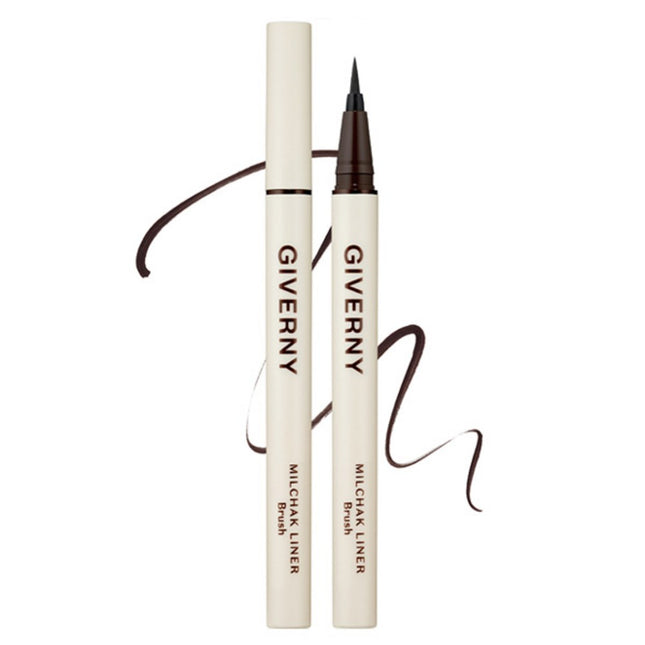 GIVERNY  Close Fit Brush Liner 0.6g 02 Black Brown 1 Piece