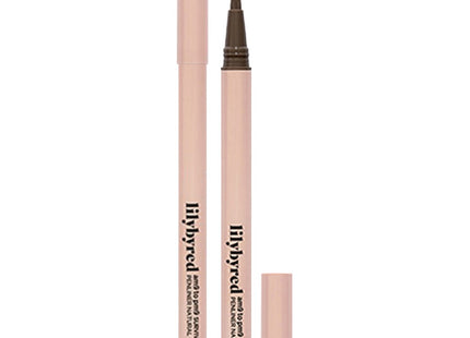 LILYBYRED  9TO9 SURVIVAL PEN LINER NATURAL 1G, 02 ASH BROWN, 2PCS