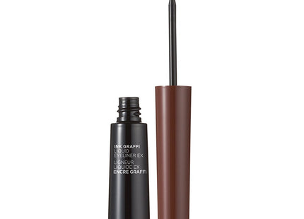 THE FACE SHOP fmgt Ink Graphy Liquid Liner EX 5.5g, 02 Deep Brown, 1 Count
