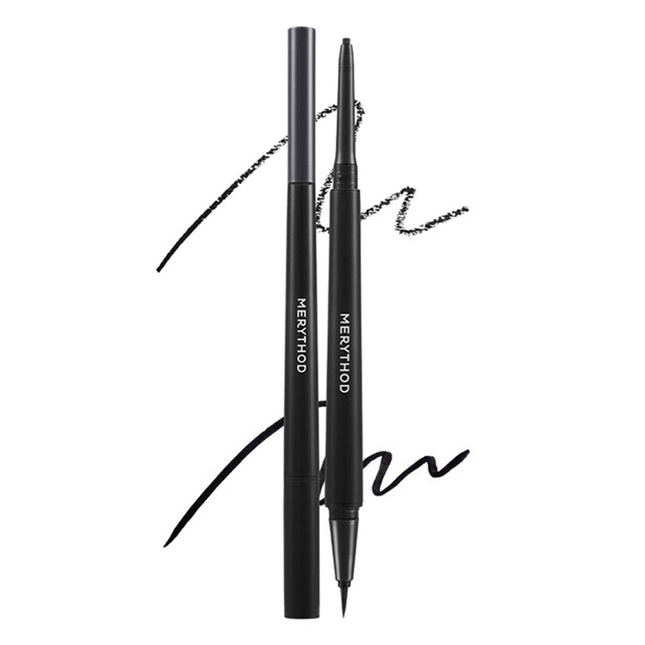 MERYTHOD Merythod Reeltattoo Dual Liner, 01 Mood Black, 1pc