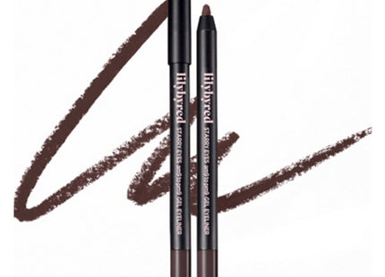 LILYBYRED  Starry Eyes Nine to Nine Gel Eyeliner 0.5g, 18 Hazel Brown, 1 count