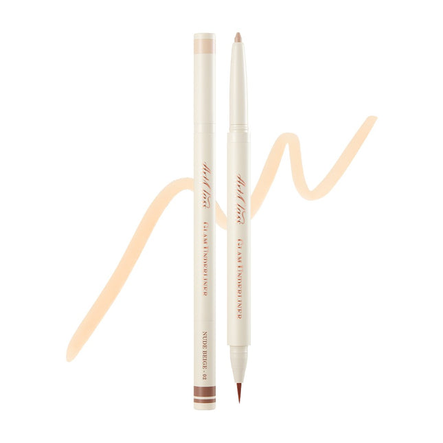 TOO COOL FOR SCHOOL ARTCLASS Glam Under Liner, 02 Nude Beige, 1 Count