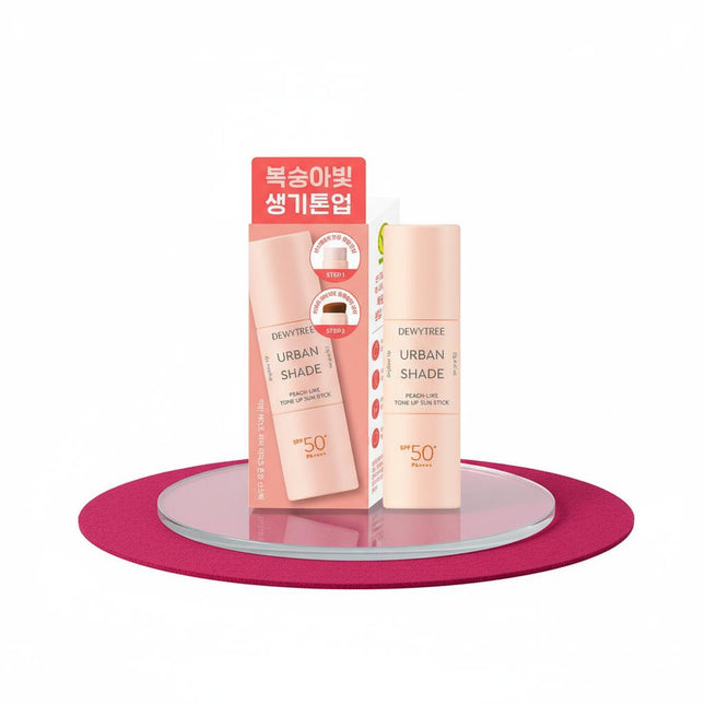 DEWYTREE Urban Shade Peach-Like Tone-Up Sun Stick 13g
