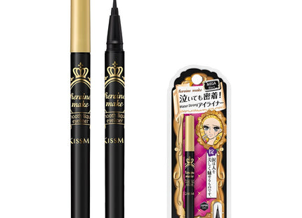 HEROINE MAKE  Smooth Liquid Eyeliner P 0.4ml, Deep Black, 1 Count