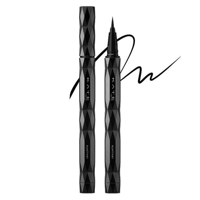 KATE  SUPER SHARP LINER EX 4.0 0.5ml, Deep Black, 1 Count