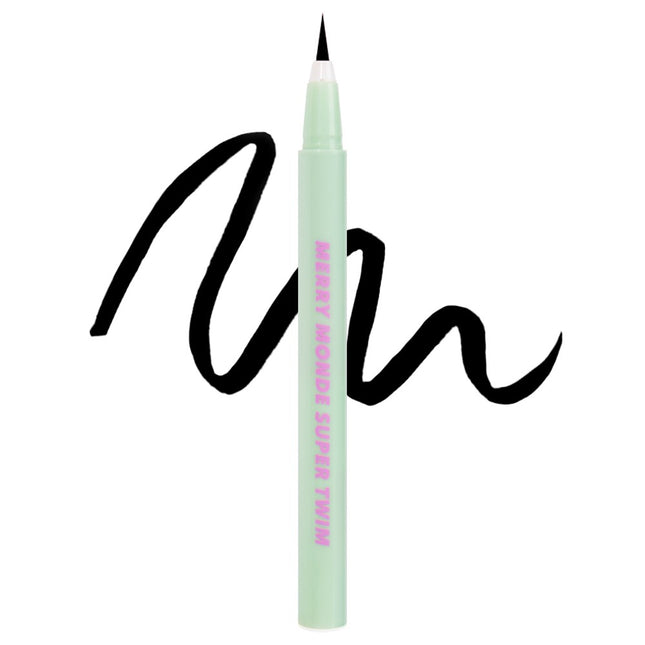 MARYMOND  SUPER DEEP PEN EYELINER 0.5g, 01 VIVID BLACK, 1 count