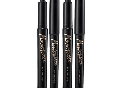 CARADIUM  Movie Queen Pen Eyeliner 1g, No.1 Black, 2 Count