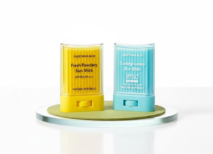 NATURE REPUBLIC California Aloe Sun Stick SPF50+ PA++++ 24g MatteCooling Moisture 2 types