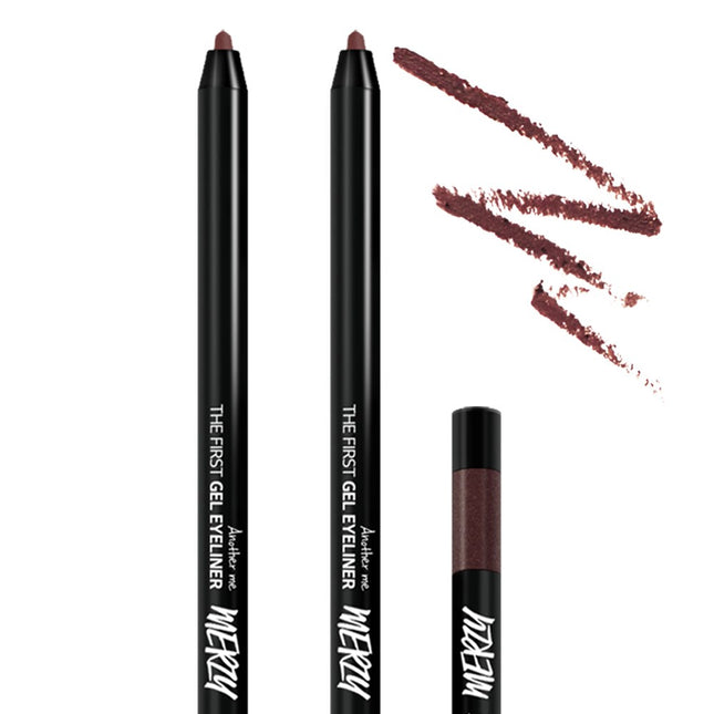 MERZY  The First Gel Eyeliner 0.5g, Crimson G14, 2-pack