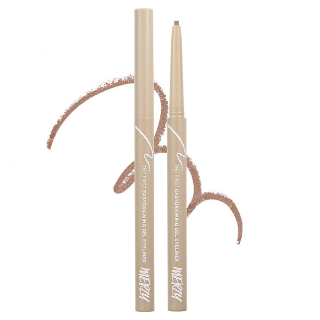 MERZY  The First Easy Drawing Gel Eyeliner 0.14g EG6 Pecan, 1 Count