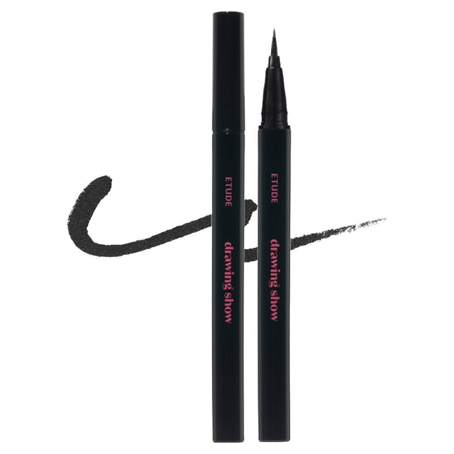 ETUDE  Drawing Show Brush Eyeliner 0.6g BK801 Deep Black