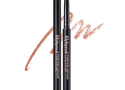 LILYBYRED  Starry Eyes Nine to Nine Slim Gel Eyeliner 0.14g, 1 pc, 06 Ginger Milk Tea
