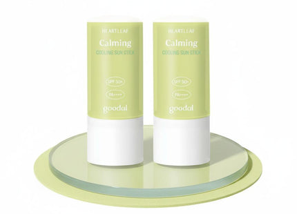 GOODAL Clear Mugwort Calming Cooling Sun Stick 19g 1+1 Special Set