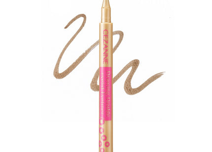 CEZANNE  Drawing Double Eyeliner 10 Light Brown, 1 count
