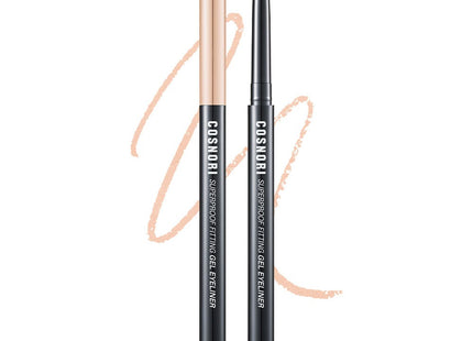 COSNOIR  Super Proof Fitting Gel Eyeliner Pencil 0.13g, 11 Nudy Cream, 1 Count