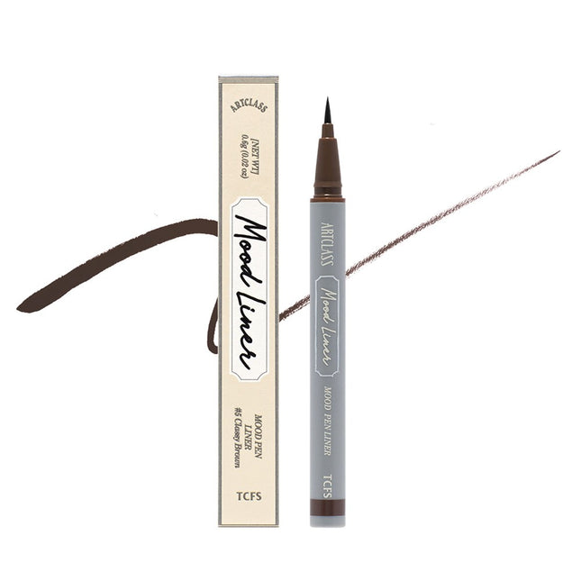 TOOCOOLFORSCHOOL Too Cool For School Art Class Mood Pen Liner 0.6g, 05 Classy Brown, 1 Count