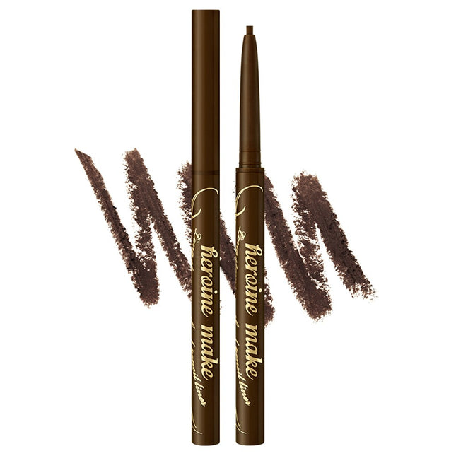 HEROINE MAKE  Long Stay Smooth Gel Pencil Liner 0.1g, 1 count, Dark Brown