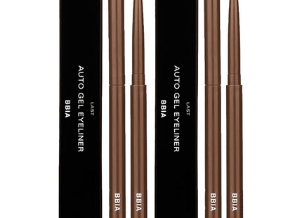BBIA  Last Auto Gel Eyeliner 0.3g, 2pcs, 04 Mellow Brown