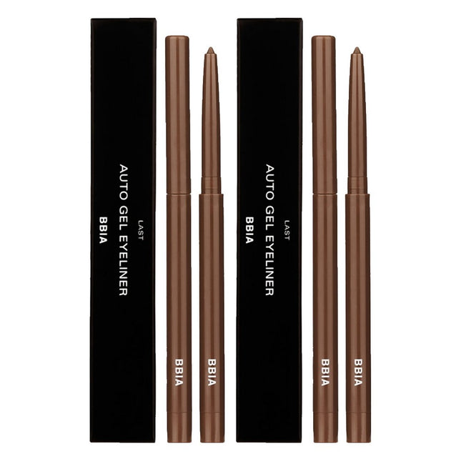 BBIA  Last Auto Gel Eyeliner 0.3g, 2pcs, 04 Mellow Brown