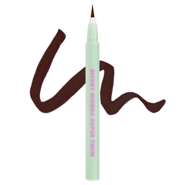 MERYMOND  Super Slim Pen Eyeliner 0.5g, 02 Chocolate Brownie, 1 Count
