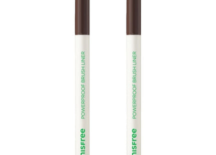 INNISFREE Innisfree Powerproof Brush Liner 0.6g, 2 Brown, 2 Count