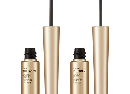 FMGT FMGT Gold Collagen Liquid Eyeliner 5.5g, 2 Count, Black