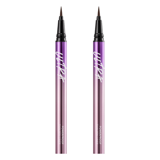 MISA  Ultra-Proof Thin Pen Liner 0.4g, Black, 2 Count