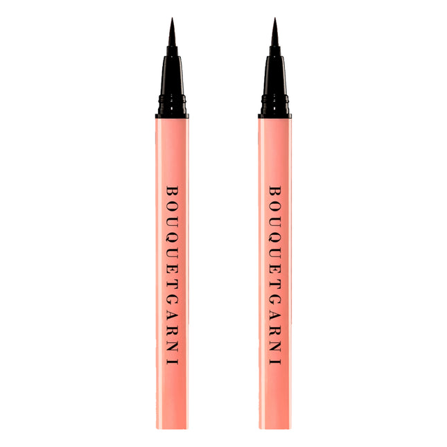 BOUQUET GARNI  Edge Proof Pen Eyeliner 0.6g, Deep Black, 2 Pack