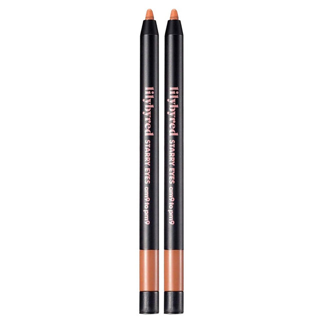 LILYBYRED Lilybyred Starry Eyes Nine To Nine Gel Eyeliner 0.5g, 2 Count - Caramel Brown