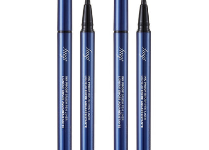 FMGT  Inkproof Brush Pen Liner 0.6g, 02 Brownproof, 2 Count