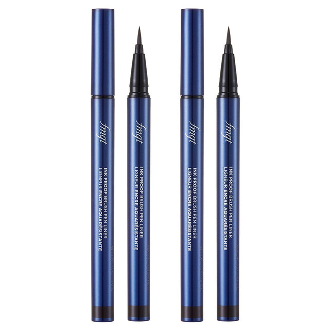 FMGT  Inkproof Brush Pen Liner 0.6g, 02 Brownproof, 2 Count