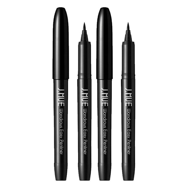 JAYJUN COSMETICS JAYJUN Wonderous Easy Pen Eyeliner, Black, 2 Count