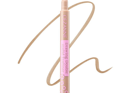 CEZANNE Cezanne Drawing Double Eyeliner 0.5ml, 20 Greige, 1 Count