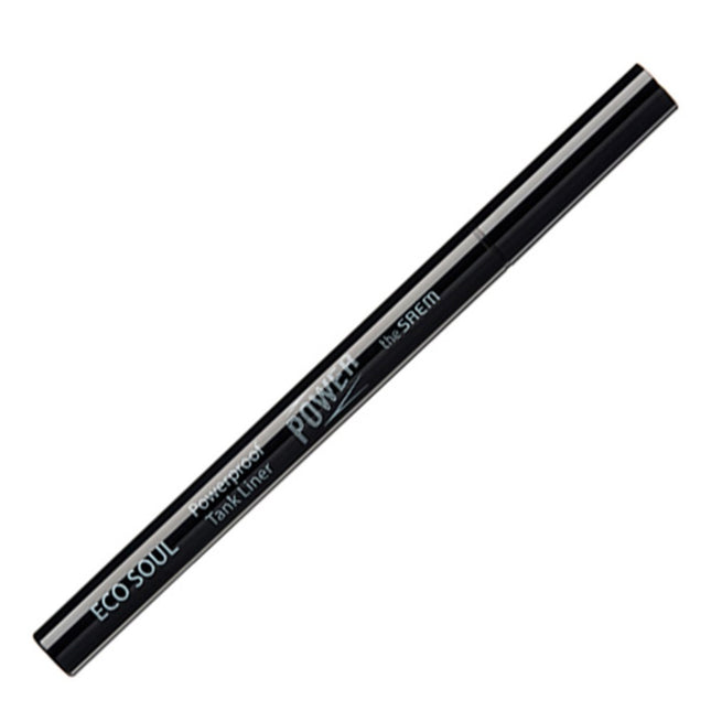 THE SAEM  Eco Soul Powerproof Tank Liner 0.6ml, 1 Piece, Black