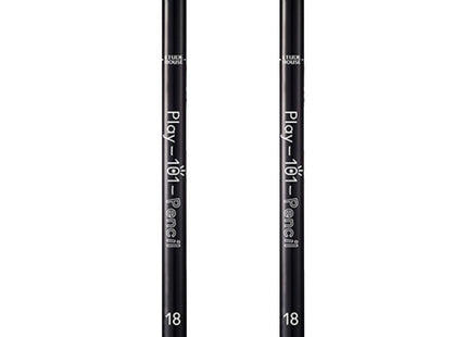 ETUDE HOUSE ETUDE PLAY 101 AUTO PENCIL LINER 0.5g, 18 BR407, 2 PACK