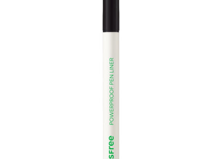 INNISFREE  New Powerproof Pen Liner 0.6g, 1 Black, 1 Count