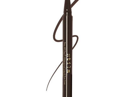 STILA  Stay All Day Waterproof Liquid Eyeliner, Dark Brown, 1 Count