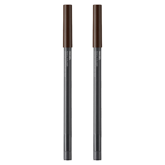 THE FACE SHOP  Ink Gel Eyeliner 0.5g, 03 Seattle Brown, 2 Count