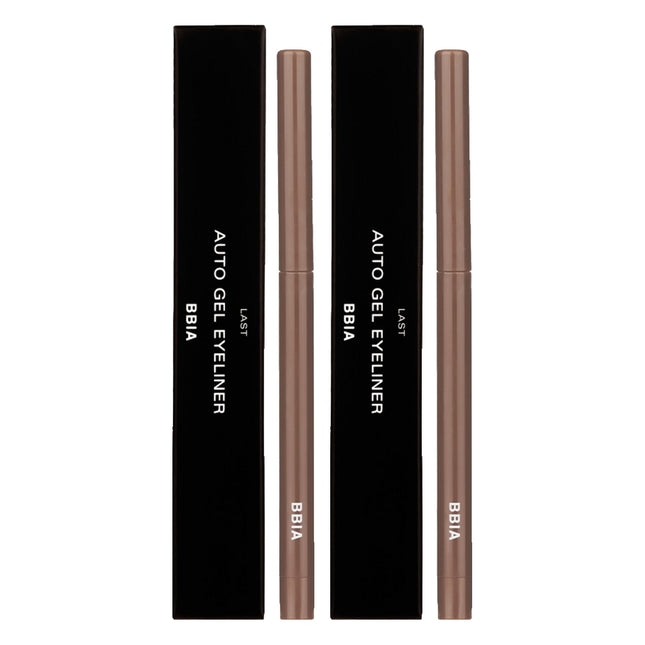 BBIA  Last Auto Gel Eyeliner 0.3g, 05 Soul Brown, 2 Pcs