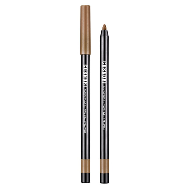 COSNORI  Superproof Fitting Gel Eyeliner Pencil 0.4g, 05 Glam Bronze, 1 Count